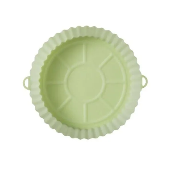 Plaque de cuisson en silicone pour friteuse à air photo vert clear