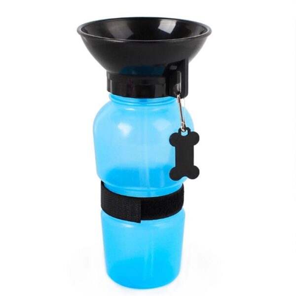 Portable Bouteille d'eau Pour Chien bleu