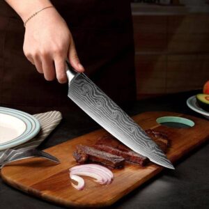 Set de Couteaux de cuisine Japonais en acier inoxydable (Copy)